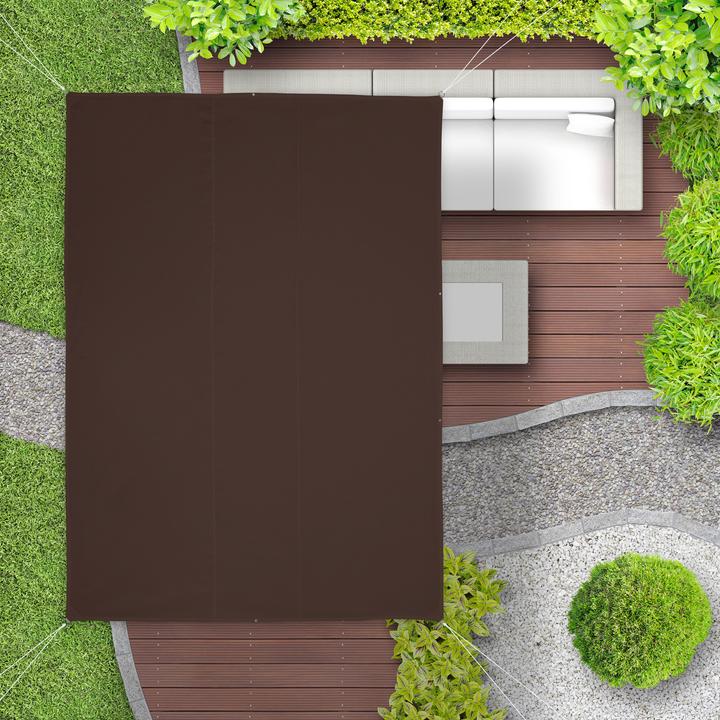 Actual product image Relaxdays Shade sail (550 x 450 x 0.1 cm)