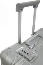 Actual product image Alumaxx Business overnight trolley, with full aluminium case, silver (37 l, Hand luggage (up to 50 litres))