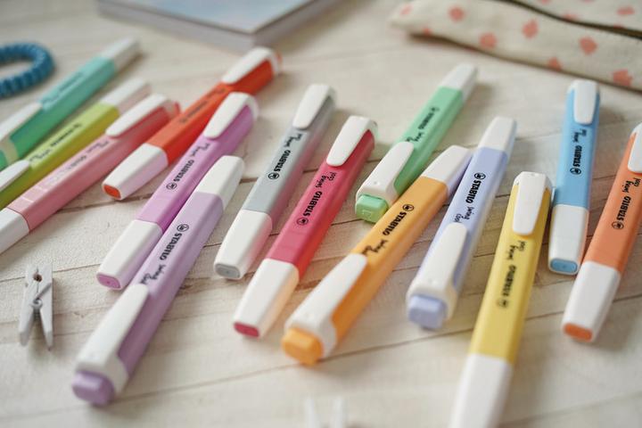 Produktbild STABILO swing cool Pastel Textmarker (Pastellfarben, 4 mm, 8 x)