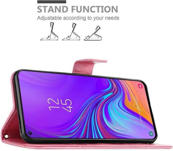 Actual product image Cadorabo Flower Book Cover (Samsung Galaxy A8s)