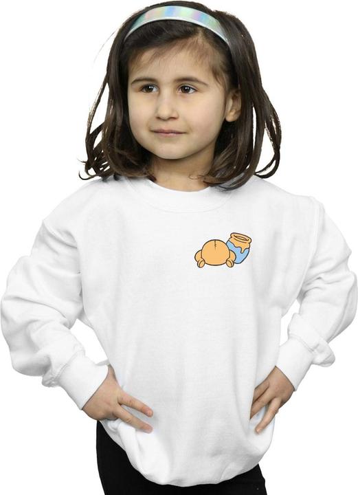Immagine prodotto Disney Winnie The Pooh Backside Breast Print Felpa Ragazze (152, 158)