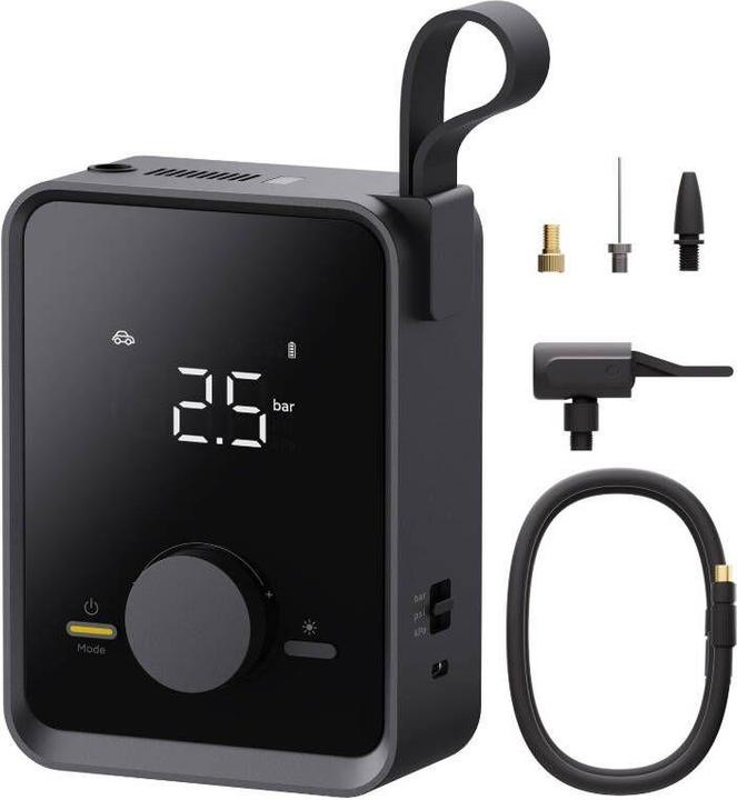 Actual product image Hoto Mini car compressor Air Pump PRO QWCQB003 (2.30 bar, 20.60 l)
