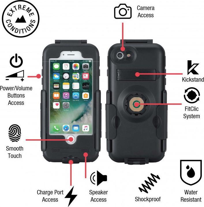 Image du produit Tigra Bike Console Kit Apple iPhone 7 Plus/8 Plus