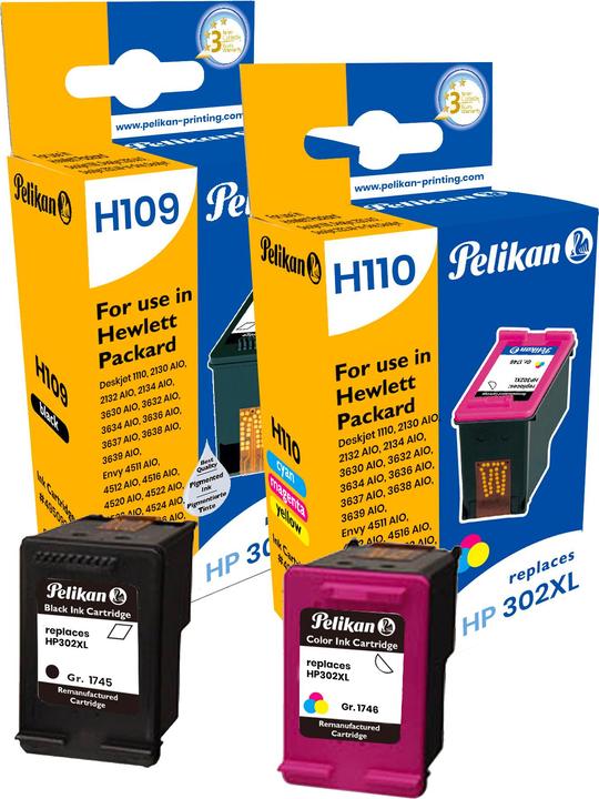 Produktbild Pelikan 302XL (M, BK, C, Y)
