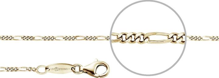 Produktbild Der Kettenmacher Figaro Halskette Gold (Silber 925, Vergoldet, 38 - 55 cm)