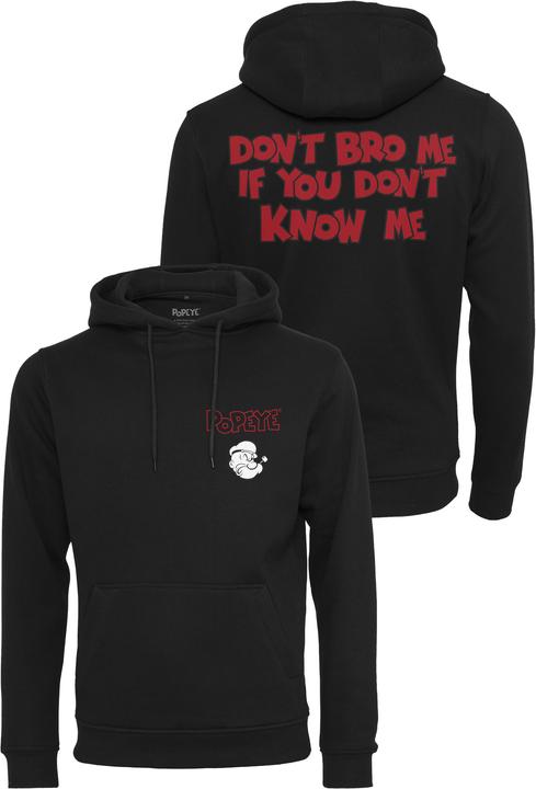 Produktbild Mister Tee Popeye Don't Bro Me Hoody (M)
