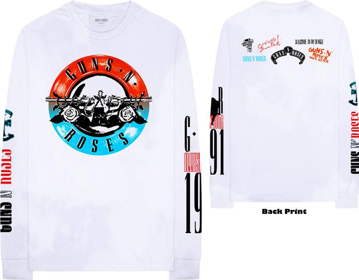 Guns N Roses Motorcross Logo (Longsleeve)