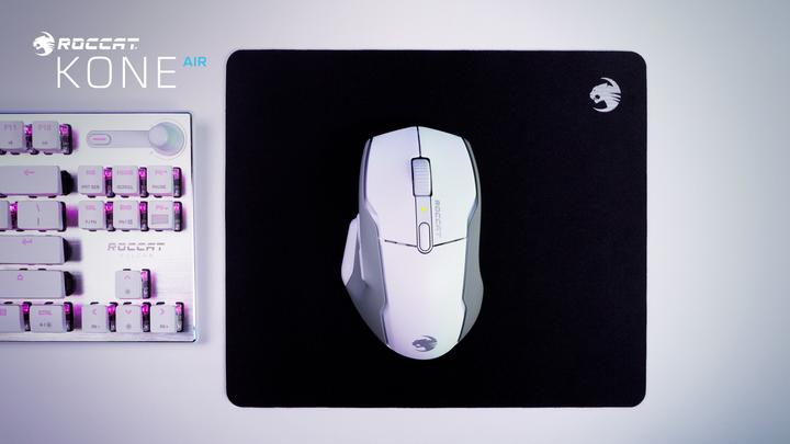 Image du produit Roccat souris sans fil Kone Air, blanc (ROC-11-452-05) (Sans fil)