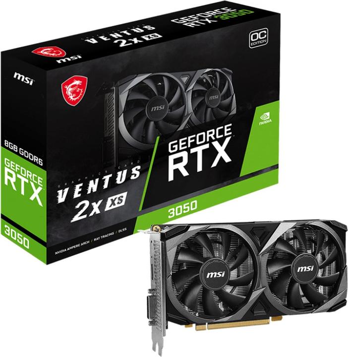 Produktbild MSI RTX 3050 VENTUS 2X XS OC (8 GB)