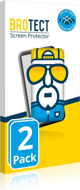 Produktbild BROTECT Full-Cover Displayschutz (2 Stück, Samsung Galaxy A42 5G)