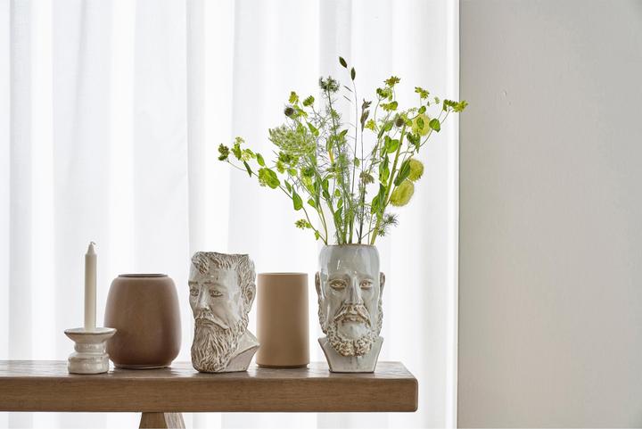 Immagine prodotto Villa Collection Testa di vaso da fiori 16,5 x 14,5 cm, Bianco (14.50 cm)