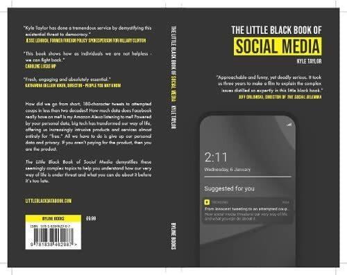 Produktbild The Little Black Book of Social Media (Englisch, Kyle Taylor, 2023)