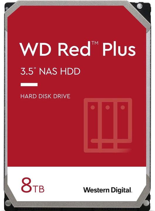 WD Red Plus (8 TB, 3.5", CMR)