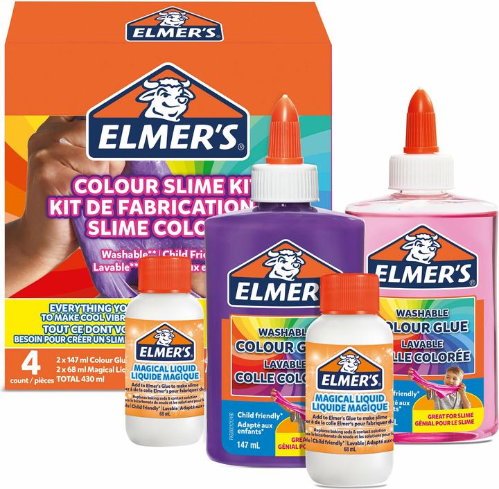 Actual product image Elmer's Slime Kit Opaque (570 g, 1665 ml)
