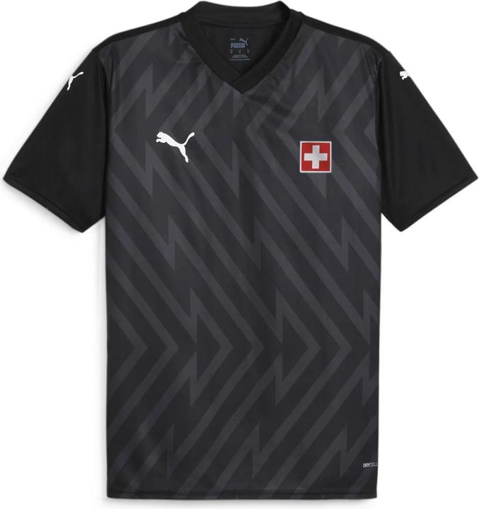 Image du produit Puma Suisse Maillot de gardien de but EM sans logo ASF noir (M)