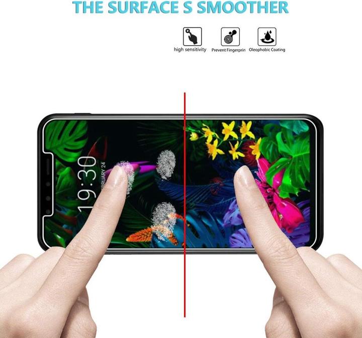 Produktbild Screenguard LG G8S ThinQ Panzerglas Schutzfolie Case Friendly Design (1 Stück, LG G8s ThinQ)