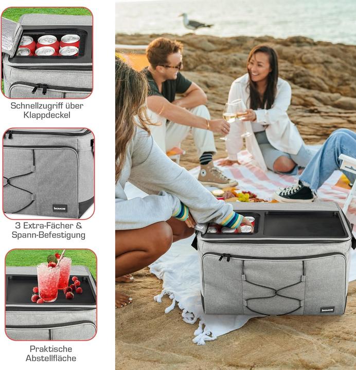 Actual product image Bomoe Cooler bag IceBreezer KT53, 52L, foldable (52 l)