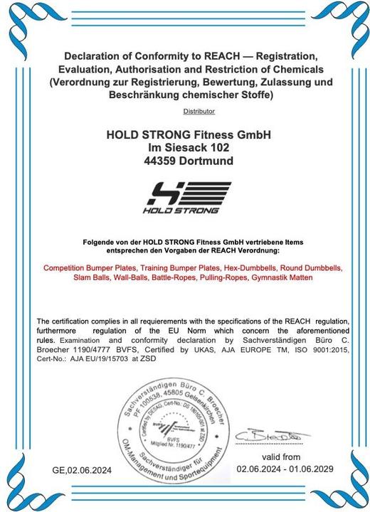 Energie-Label Hold Strong Elite Competition (1 x 8 kg)