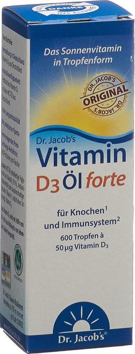 Produktbild Dr. Jacob's D3 Öl forte (1 Stück, Tropfen, 72 g)