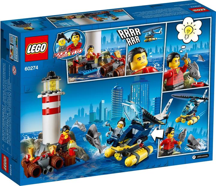Immagine prodotto LEGO Arresto della città al faro (60274, LEGO City)