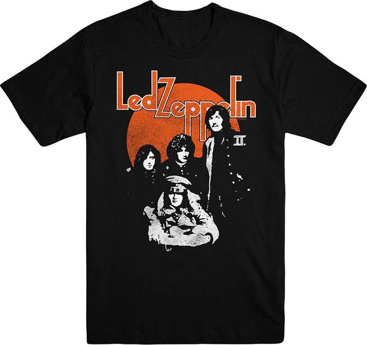 Led Zeppelin Orange Circle