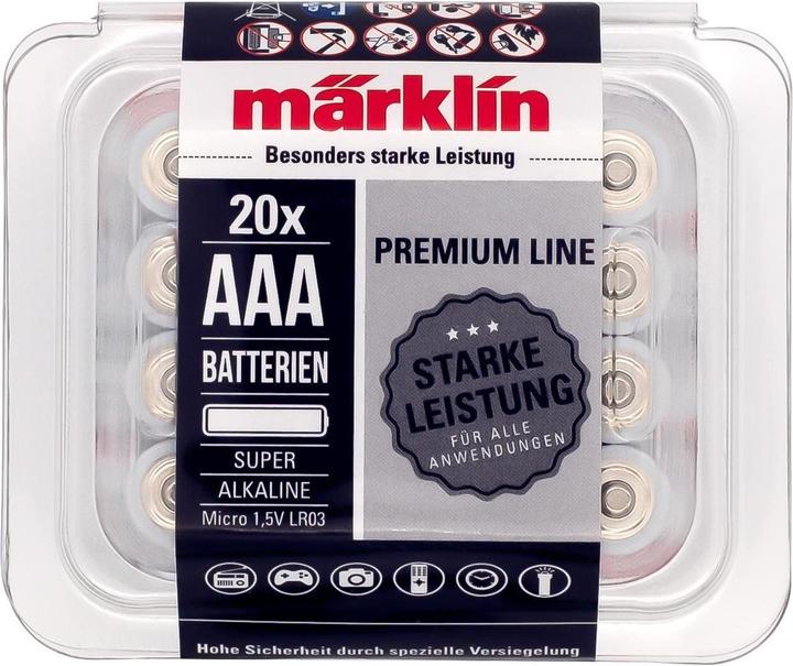 Produktbild Märklin Premium Multipack Line (20 Stk., AAA)