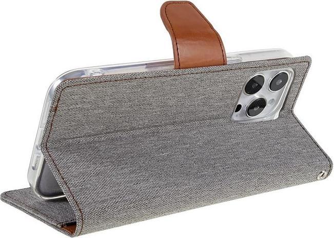 Actual product image Goospery Canvas Diary Series (Apple iPhone 14 Pro Max)