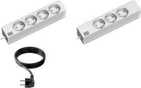 Produktbild Bachmann Verlängerungsschnur (Rack (3 x, CEE 7/3, 2 m)