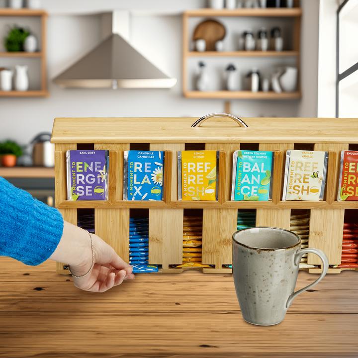 Produktbild Relaxdays Teebeutelspender