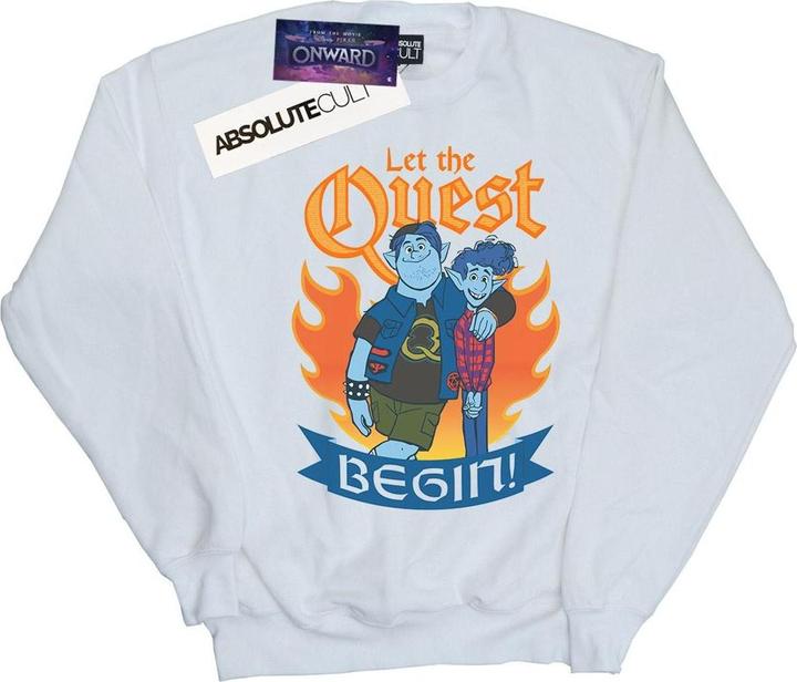 Actual product image Disney Womens/Ladies Onward Let The Quest Begin Sweatshirt (M)