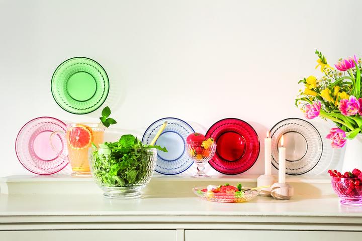 Actual product image Villeroy & Boch Salad/Dessert plate rose Boston coloured (1 x, 21 cm)