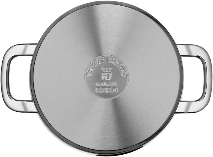 Actual product image WMF Meat casserole PREMIUM ONE silver (24 cm, Pot, Stainless steel)