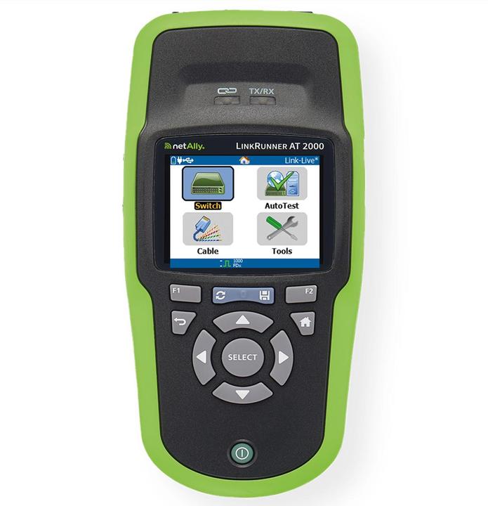 Produktbild Netscout LinkRunner AT 2000 Network Auto-Tester (fiber + s/w