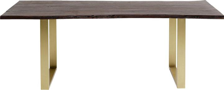 Image du produit Kare Design Table Harmony Walnut laiton 180x90cm (180 x 90 x 76 cm)