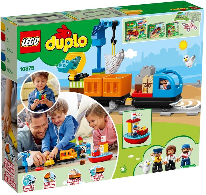 Actual product image LEGO Freight train (10875)