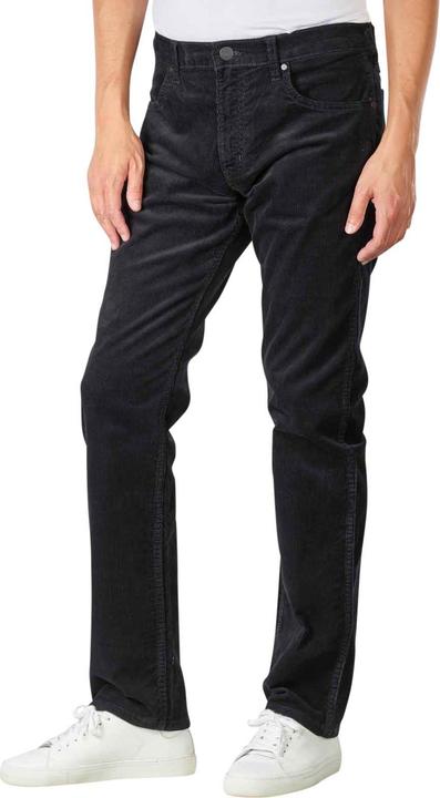 Actual product image Wrangler Greensboro (New Arizona) Cord Pant Straight Fit Bla (W42/L32)