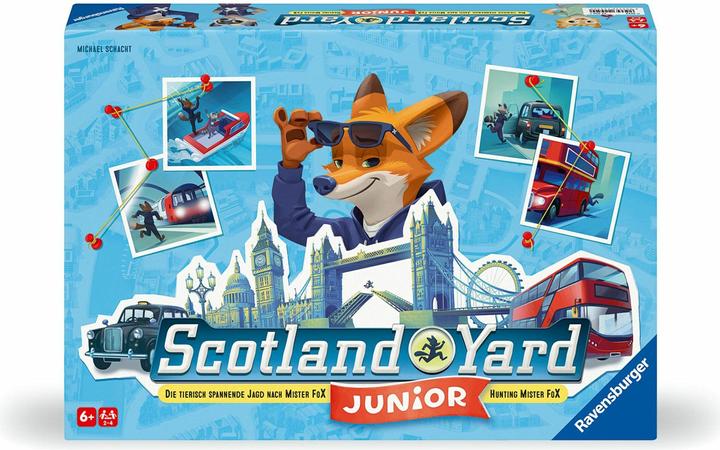 Produktbild Ravensburger Scotland Yard Junior (Deutsch, Portugiesisch, Englisch, Italienisch, Niederländisch, Französisch, Spanisch)