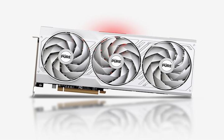 Actual product image Sapphire Pure RX 7700 XT (12 GB)