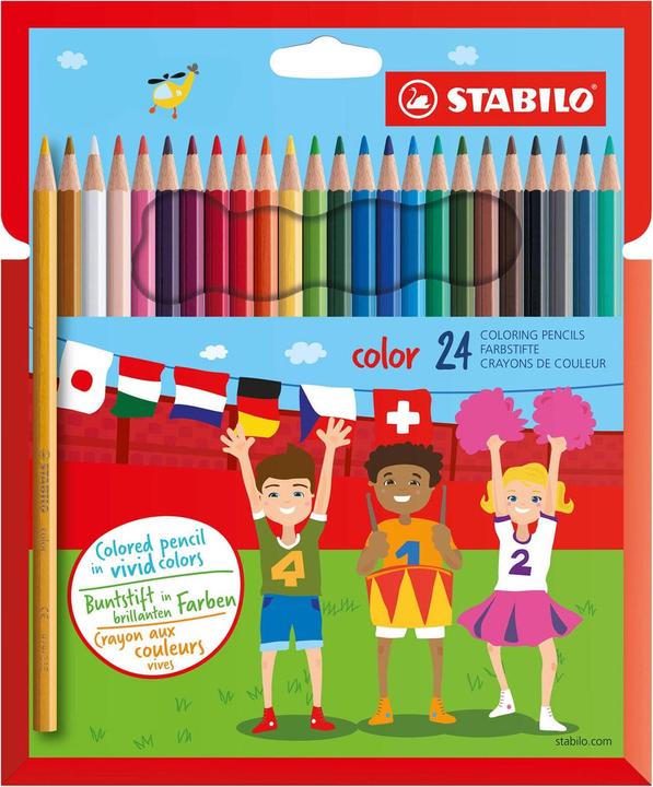 Image du produit STABILO Color-24 couleurs (Multicolore, 24 x)