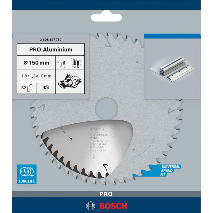 Productafbeelding Bosch Professional Zubehör Cirkelzaagblad voor accuzagen Standaard voor Aluminiu