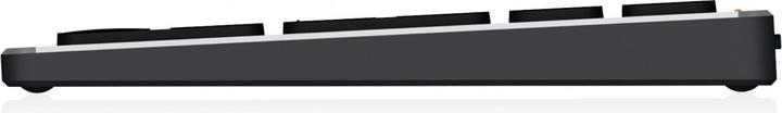 Produktbild KeySonic Full-Size Aluminium Tastatur, Bluetooth® & RF, für Win & macOS (DE, Kabellos)