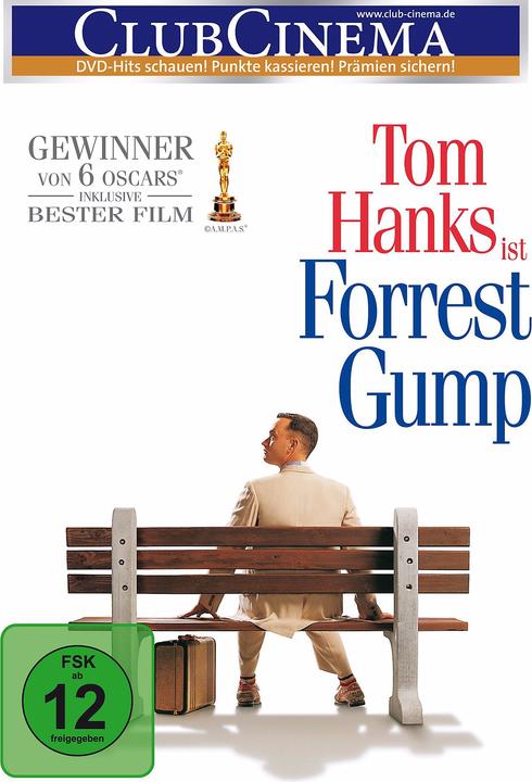 Forrest Gump (DVD, 1994, Inglese, Tedesco)