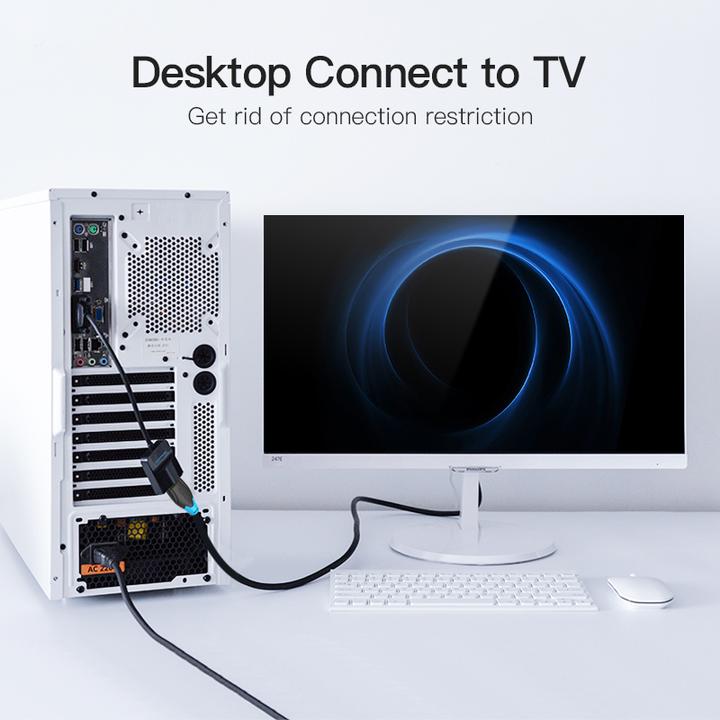 Immagine prodotto Vention Cavo convertitore da VGA a HDMI (Adattatore jack)