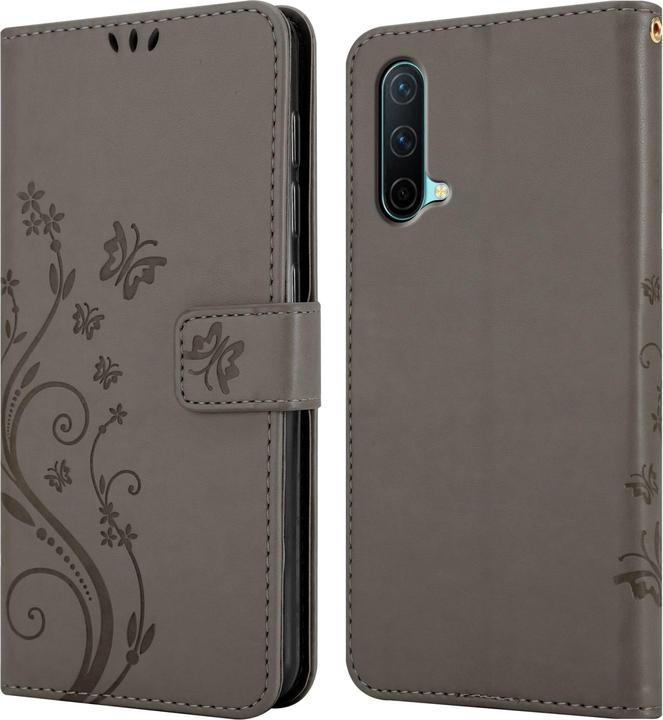 Immagine prodotto Cadorabo Copertina del libro a fiori (OnePlus Nord CE 5G)