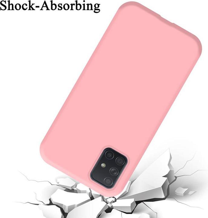 Image du produit Cadorabo TPU Liquid Silicone Case Cover (Samsung Galaxy A71)