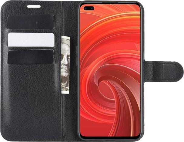 Actual product image MU Classic Litchi Leather Bookcover Series (Realme X50 Pro 5G)