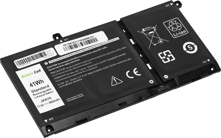 Image du produit GreenCell Batterie d'ordinateur portable JK6Y6 Dell Latitude 3510 (3 cellules, 3600 mAh)