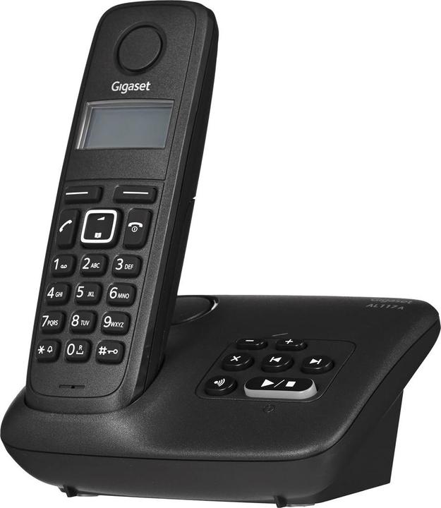 Image du produit Gigaset SIEMENS WIRELESS PHONE AL117A BLACK (S30852-H2826-D201)