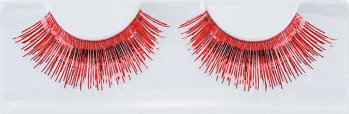 Wilbers Lametta Metallic Wimpern Rot (Künstliche Wimpern)