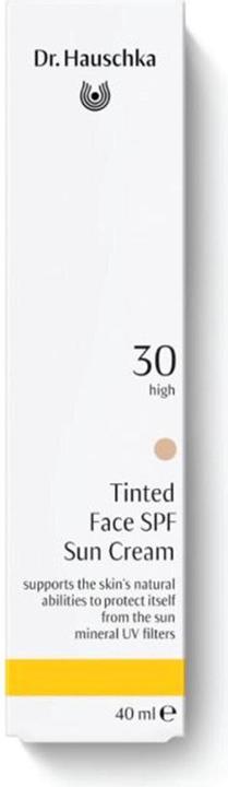 Actual product image Dr. Hauschka tinted facial sunscreen SPF30 cream (Sun cream face, SPF 30, 40 ml, 64 g)
